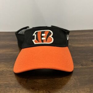Cincinnati Bengals Visor Orange Black NFL Hat, New Era